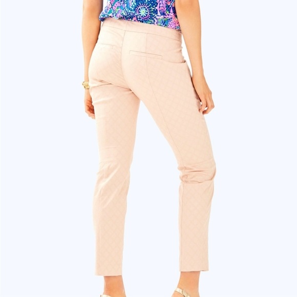 Lilly Pulitzer Kelly Skinny Ankle Pants
Women's size 14 in sandstone / pink - Picture 3 of 10